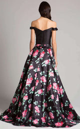 Lara 33207 Black Print
