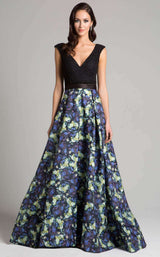 Lara 33282 Black Print