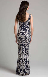 Lara 33401 Navy/Silver