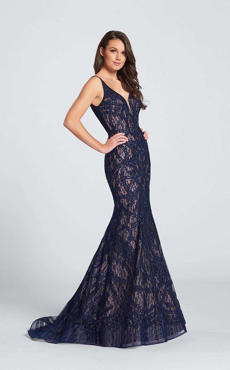 Ellie Wilde EW21719 Navy/Nude