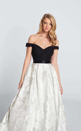 Ellie Wilde EW21734 Black/Silver