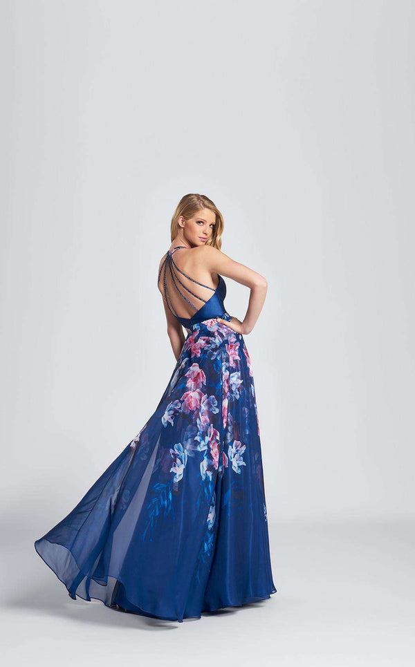 Ellie Wilde EW21739 Navy Multi