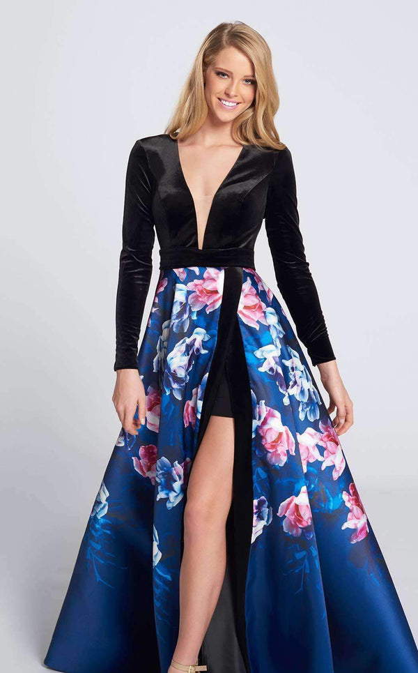 Ellie Wilde EW21742 Black/Navy