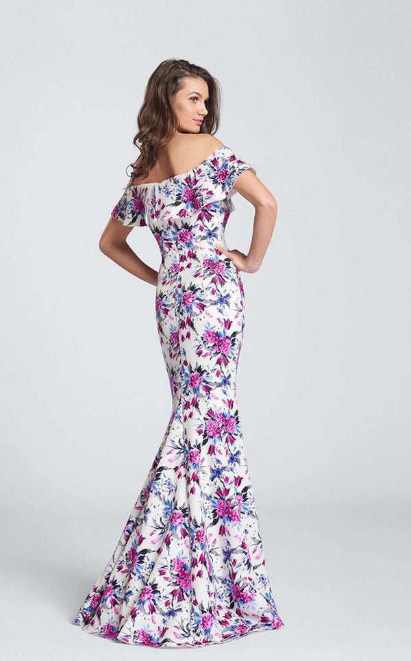 Ellie Wilde EW21755 Ivory Multi