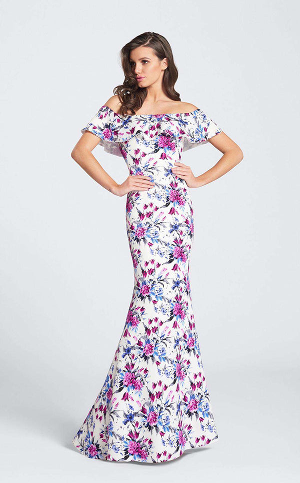 Ellie Wilde EW21755 Ivory Multi