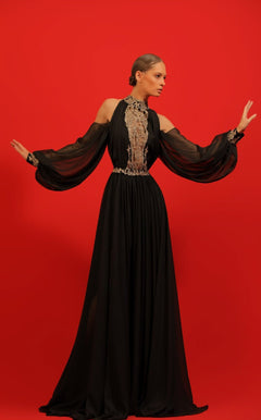 Edward Arsouni Couture 798 Black/Gold