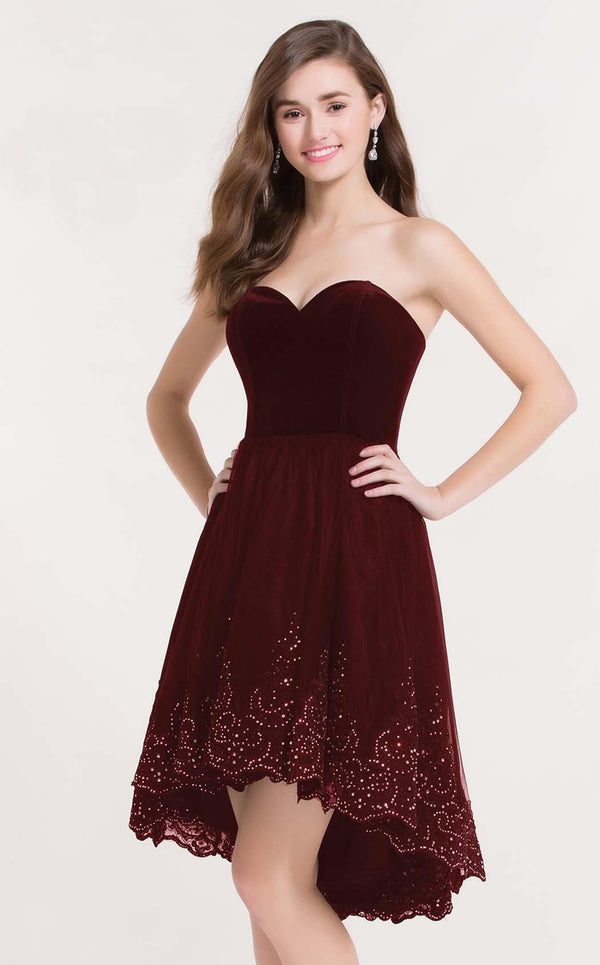 Alyce 2636 Burgundy