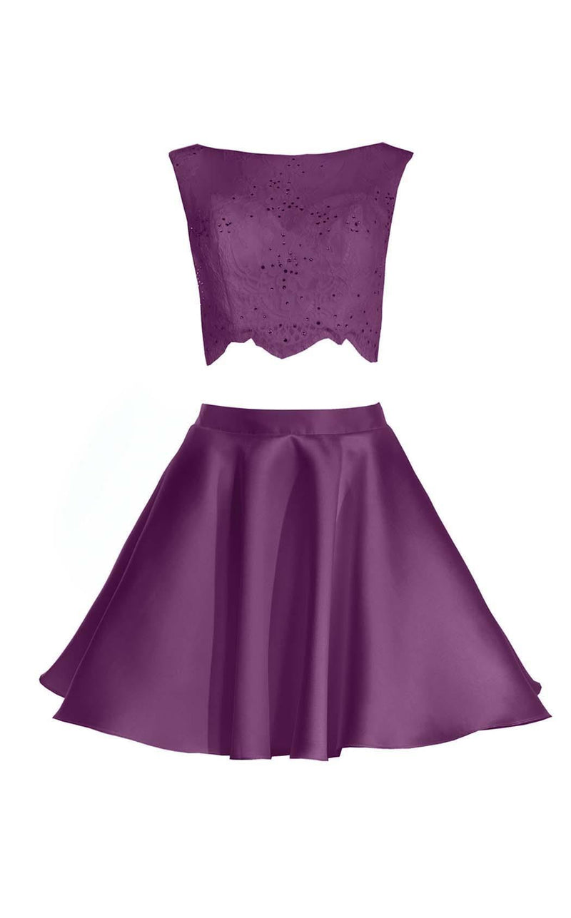 Alyce 3734 Black/Plum