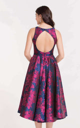 Alyce 3744 Red/Blue Print