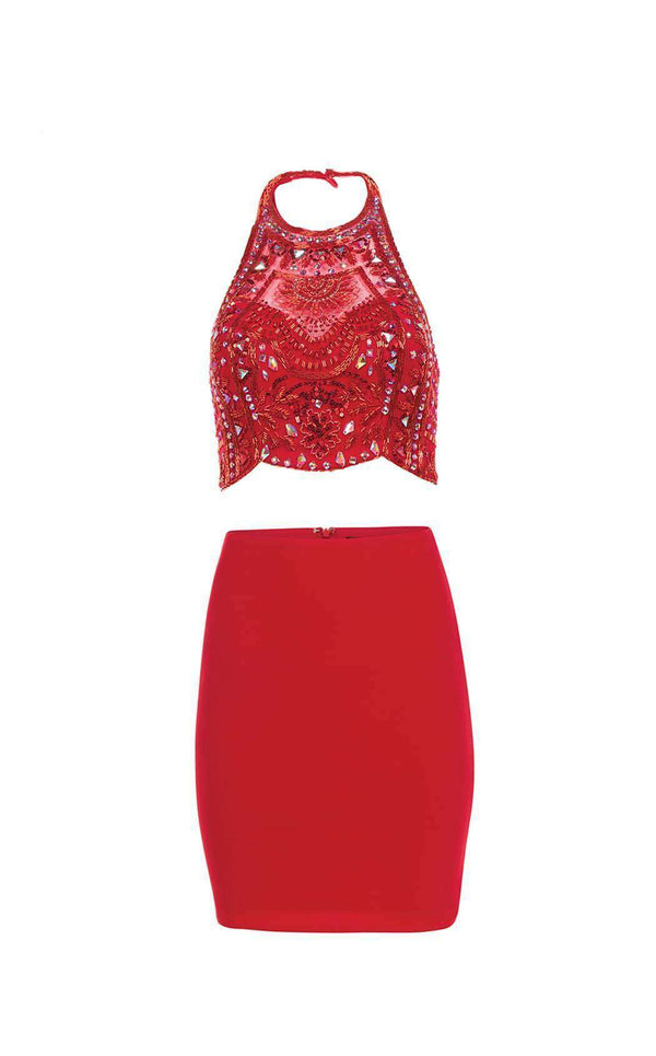 Alyce 4473 Crimson Red