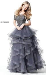 Sherri Hill 51271 Gun Metal/Gun Metal
