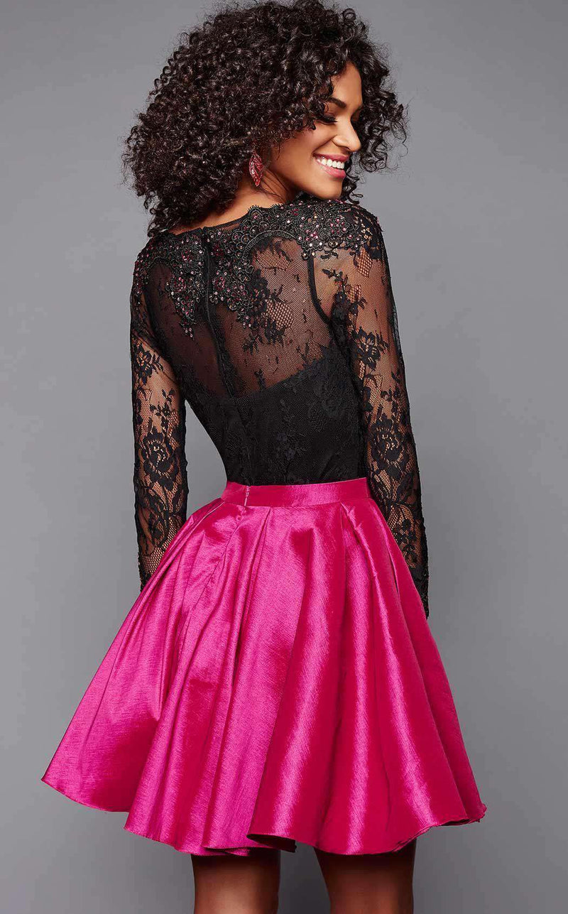 Clarisse 3304 Black/Magenta