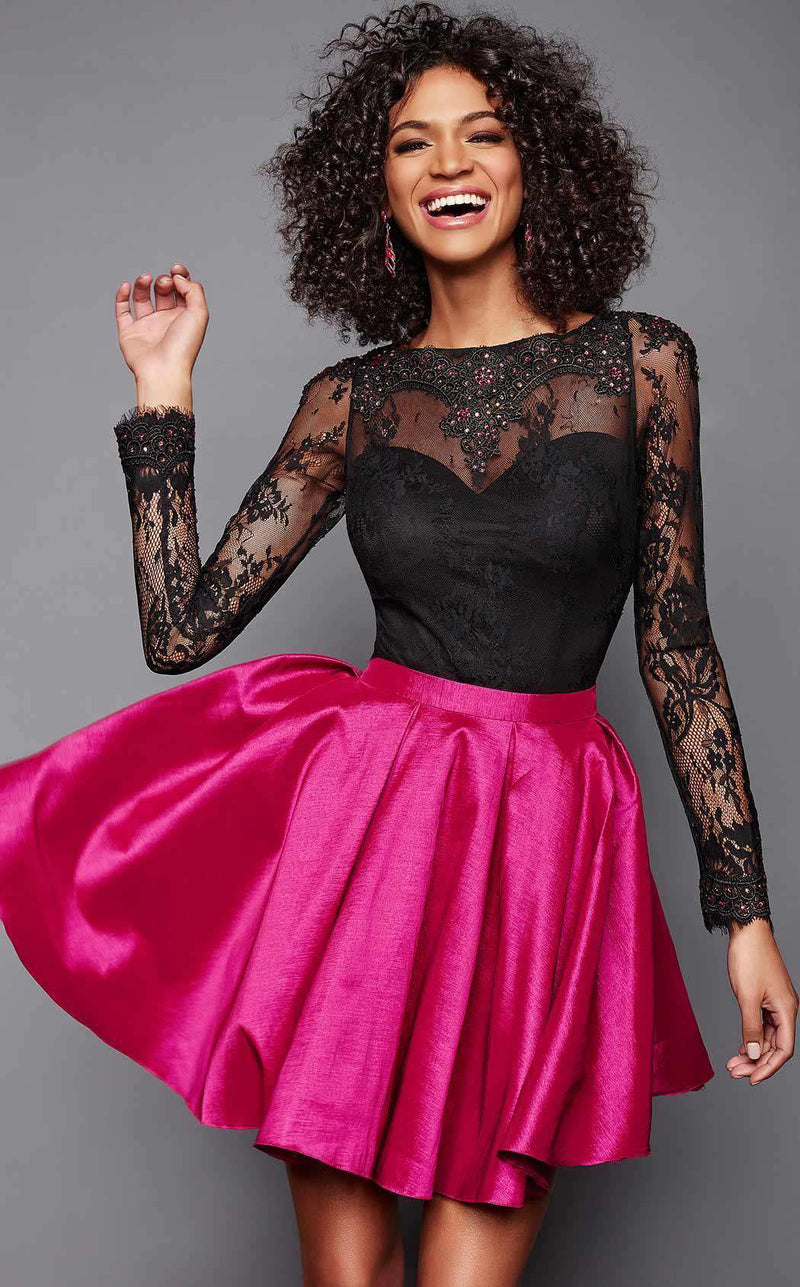 Clarisse 3304 Black/Magenta