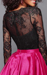 Clarisse 3304 Black/Magenta