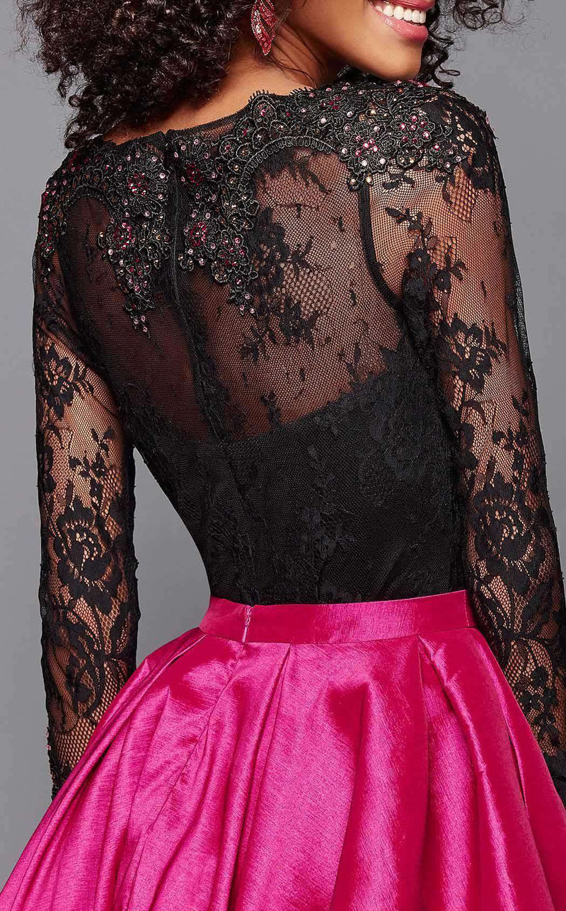 Clarisse 3304 Black/Magenta