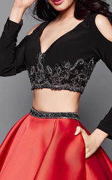 Clarisse 3326 Black/Red