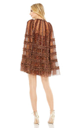 Mac Duggal 8007 Brown-Multi