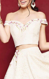 Clarisse 3379 Ivory/Champagne