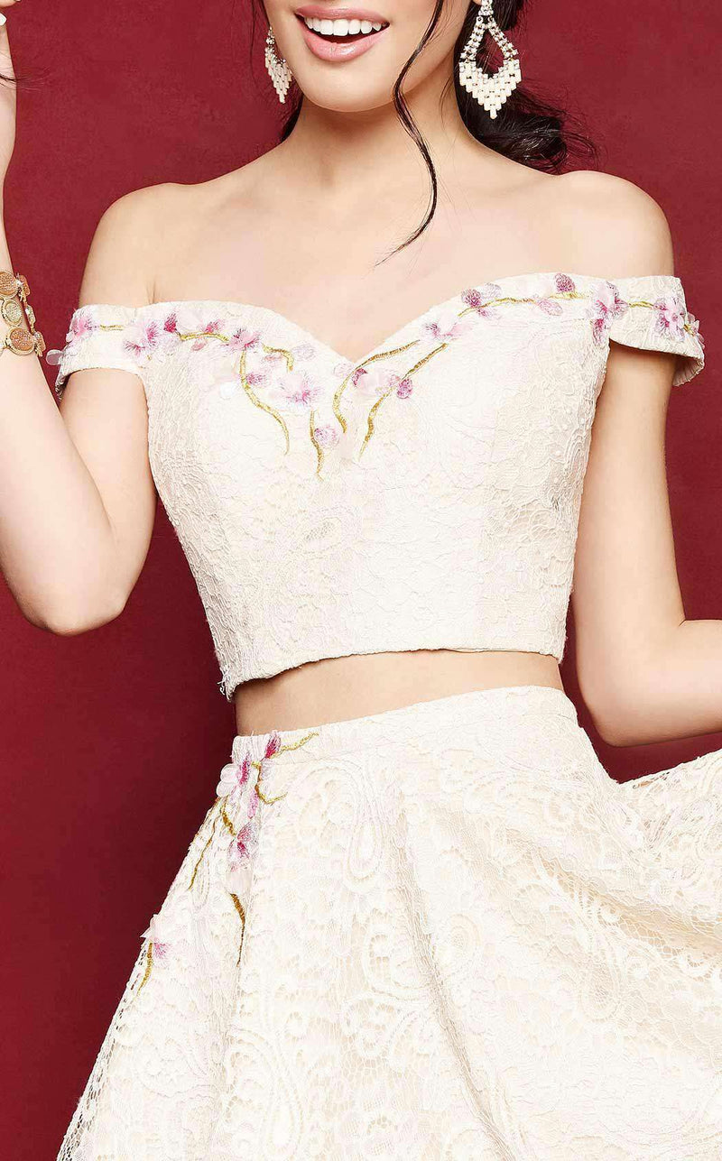 Clarisse 3379 Ivory/Champagne