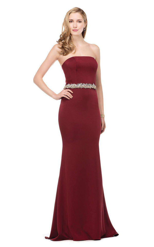 Colors Dress 1541 Wine