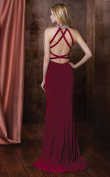 Colors Dress 1741 Wine