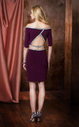 Colors Dress 1743 Plum