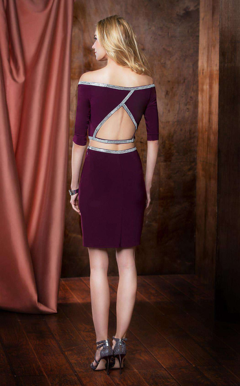 Colors Dress 1743 Plum