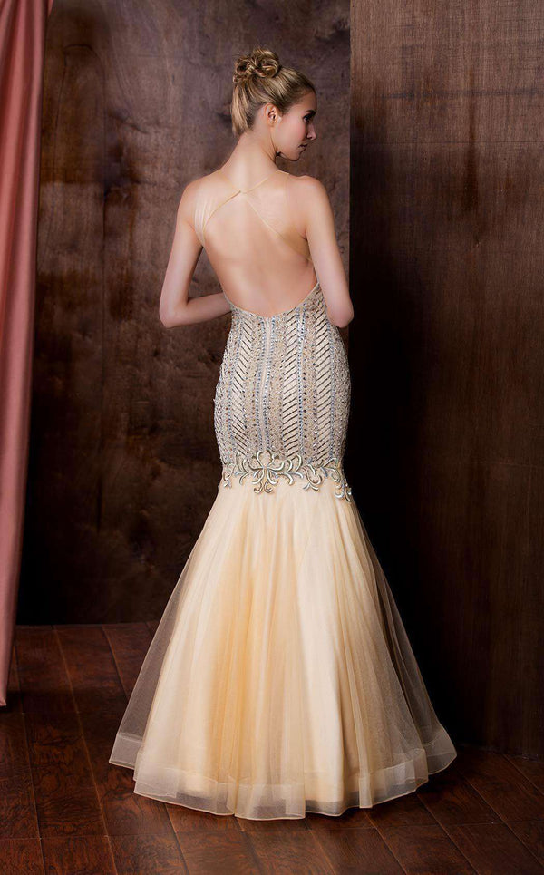 Colors Dress 1756 Nude