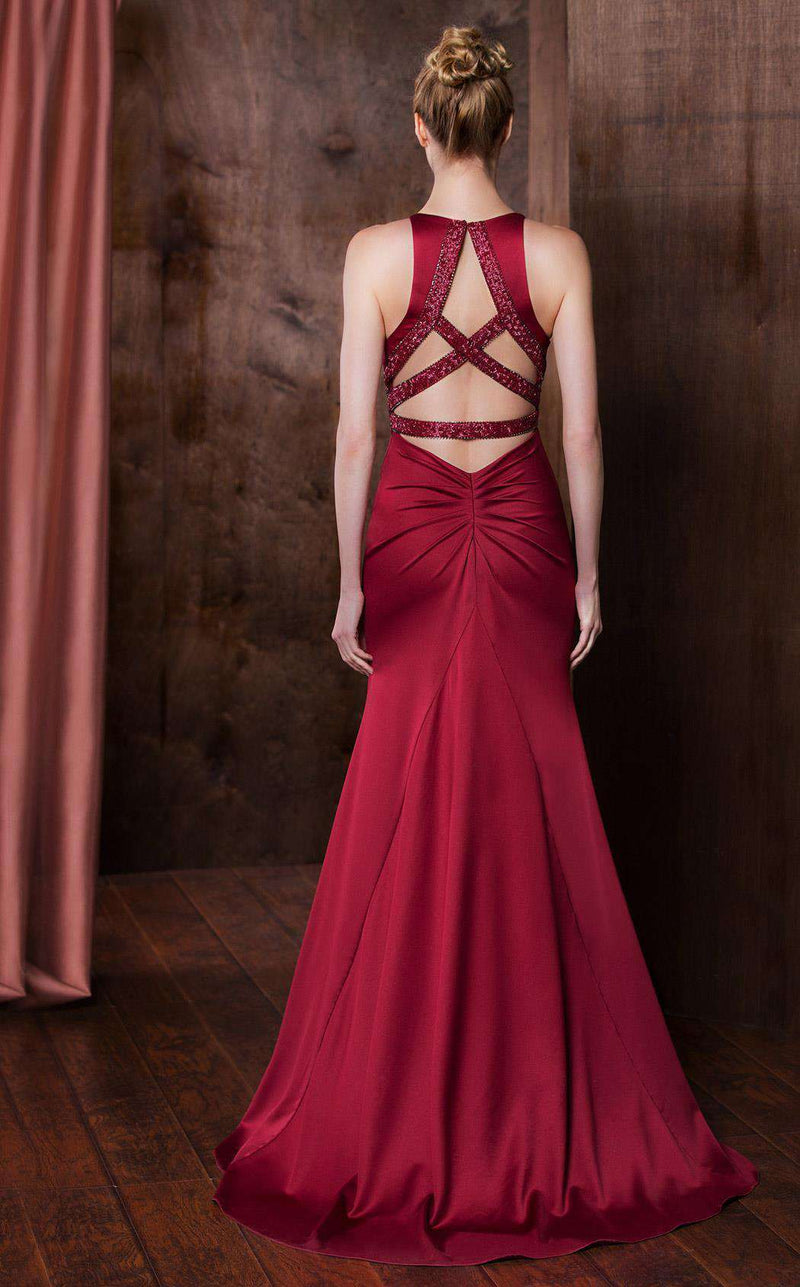 Colors Dress 1778 Burgundy