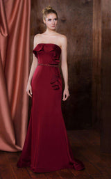 Colors Dress 1784 Burgundy