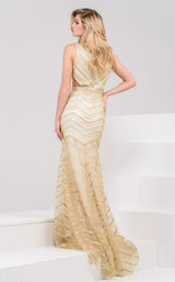 Jovani 21243 Gold/Ivory