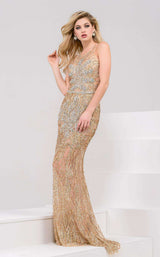 Jovani 26674 Gold