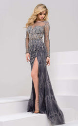 Jovani 36378 Gun Metal