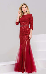 Jovani 36916 Burgundy