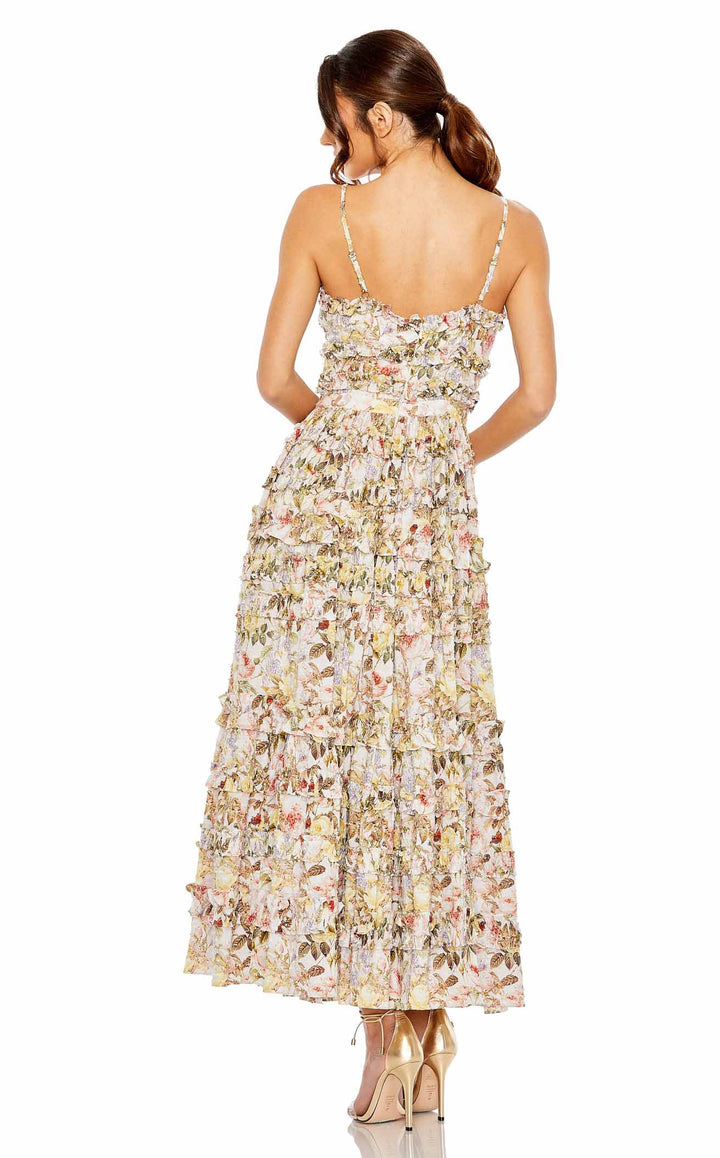 Mac Duggal 8026 Ivory Multi