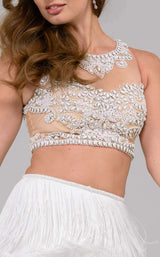 Jovani 39336 Ivory/Nude