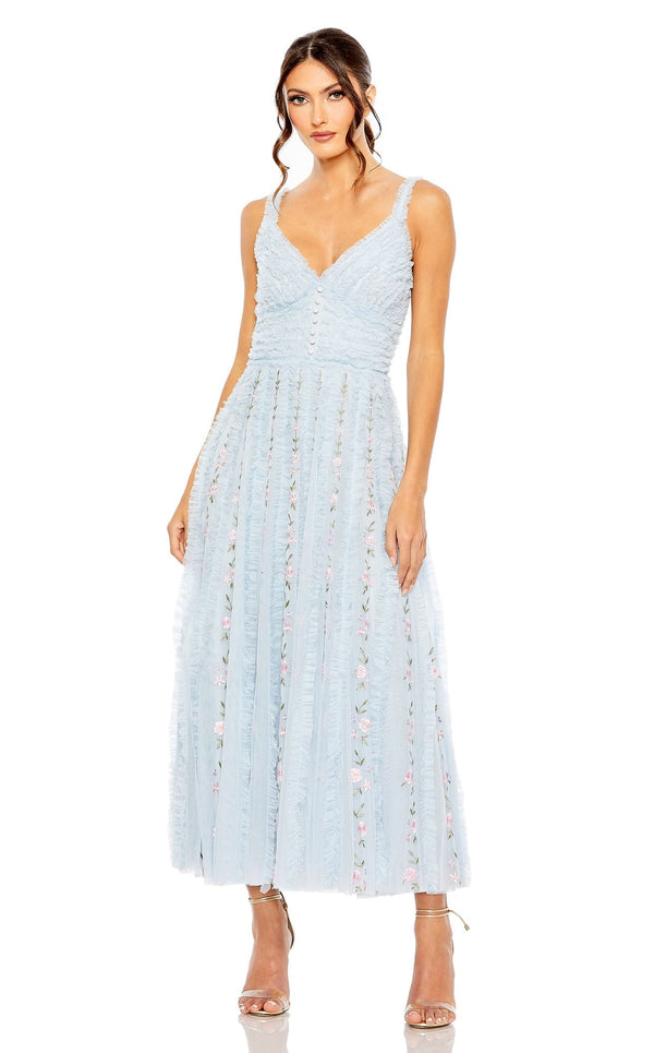 Mac Duggal 8027 Blue Multi