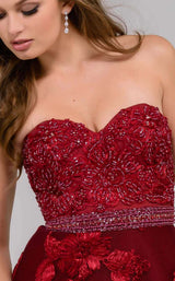 Jovani 47745 Burgundy