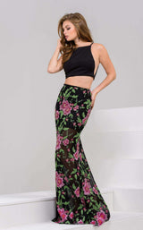 Jovani 48961 Black Multi