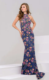 Jovani 50655 Navy Multi