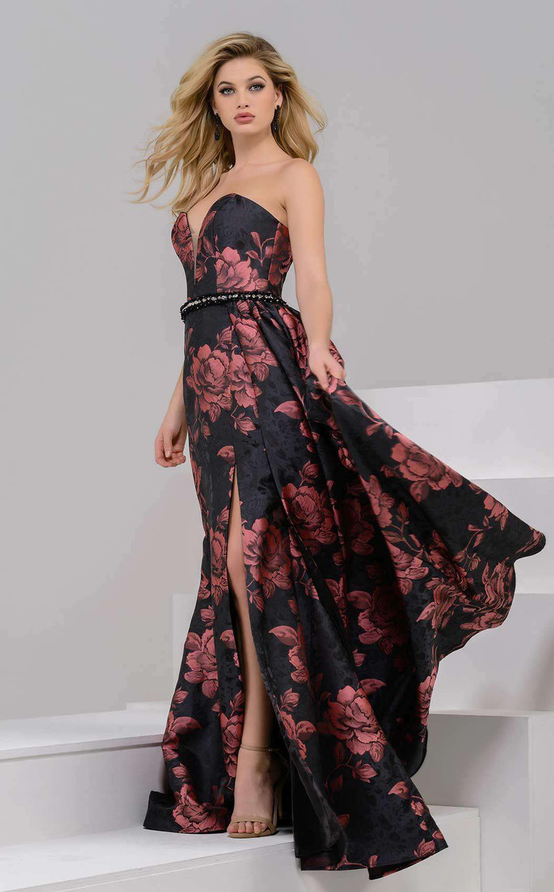 Jovani 40094 Black/Brown
