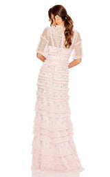 Mac Duggal 8033 Rose Multi