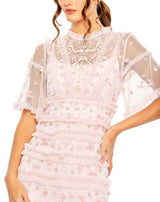 Mac Duggal 8033 Rose Multi