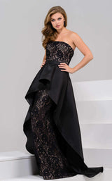 Jovani 40789 Black/Nude