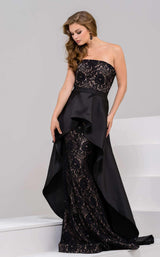 Jovani 40789 Black/Nude