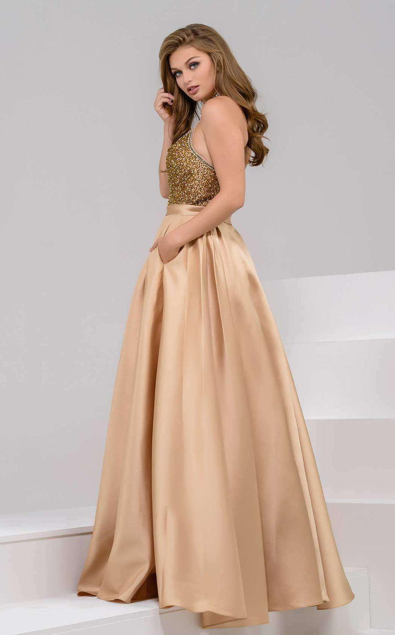 Jovani 41001 Gold