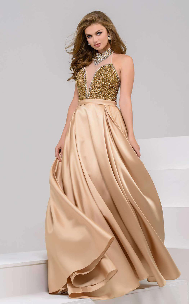 Jovani 41001 Gold