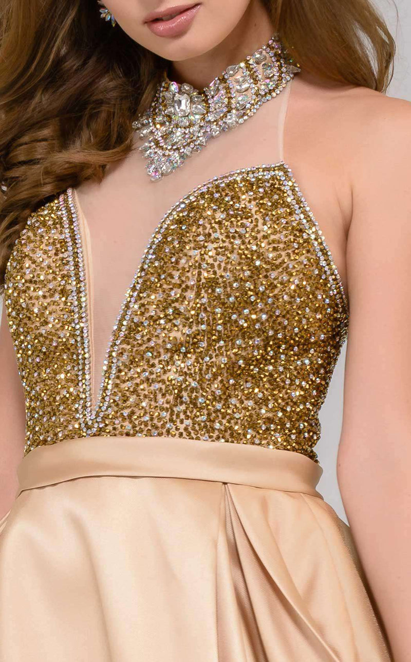 Jovani 41001 Gold