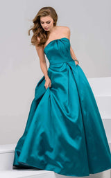 Jovani 47162 Teal