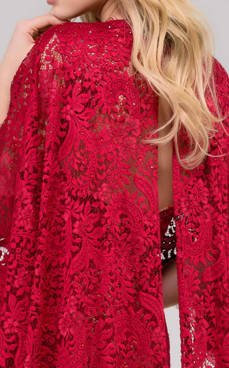 Jovani 47202 Cranberry